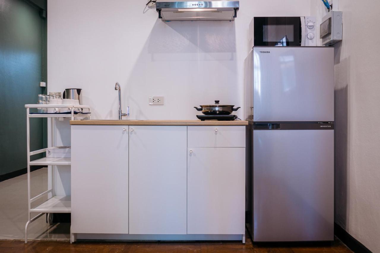 T3 Two Bedrooms Wifi Full Kitchen 1 Min To Bts بانكوك المظهر الخارجي الصورة